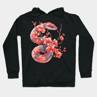 Serpentine Blossoms Hoodie